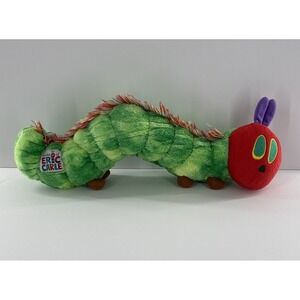 Very Hungry Caterpillar Plush Stuffed Animal World of Eric Carle 16" Colorful
